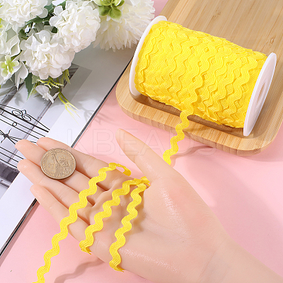 2 trands Polyester Wave Bending Fringe Trim OCOR-GF0003-02E-1