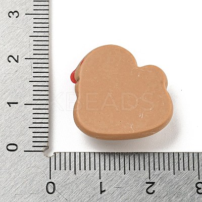 Christmas Theme Opaque Resin Decoden Cabochons CRES-B022-06J-1