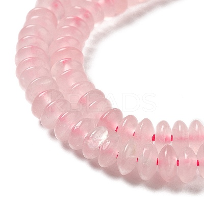 Natural Rose Quartz Beads Strands G-Z030-A08-01-1