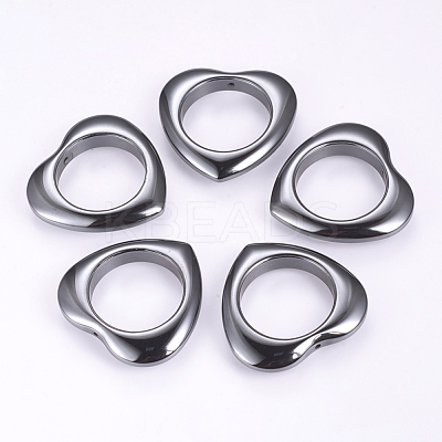Non-Magnetic Synthetic Hematite Pendants G-P061-14A-1