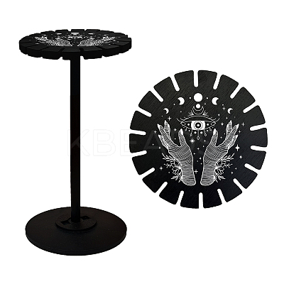Wooden Wheel DJEW-WH0046-034-1