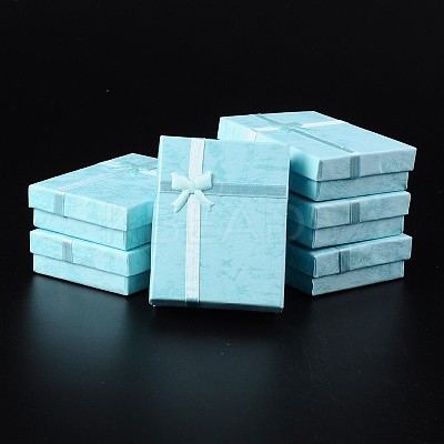 Cardboard Jewelry Set Boxes CBOX-R014-9x7cm-1-1