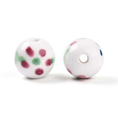 Handmade Porcelain Beads PORC-N009-05A-1