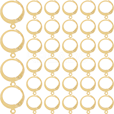 304 Stainless Steel Leverback Earring Findings STAS-SP0001-07A-1