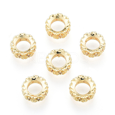 Brass Spacer Beads KK-N259-50-1