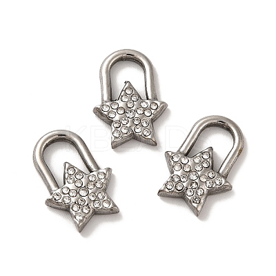 304 Stainless Steel Pendants STAS-Q001-07P-1