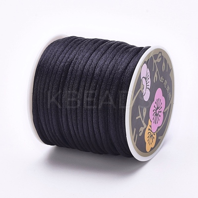 Nylon Satin Rattail Cords LW-K001-2mm-900-1