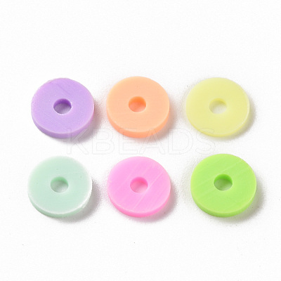 Handmade Polymer Clay Beads X-CLAY-T019-03A-1