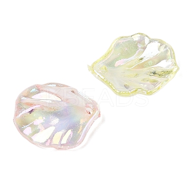 Transparent Acrylic Pendants TACR-F009-08-1