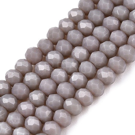 Opaque Solid Color Imitation Jade Glass Beads Strands LS-EGLA-A044-P3mm-D10-1