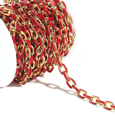 304 Stainless Steel Enamel Cable Chains CHS-ZX006-06F-1