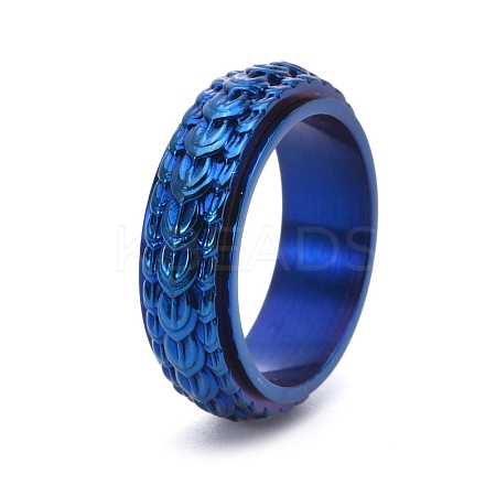Rotatable Stainless Steel Finger Ring PW-WG50513-25-1