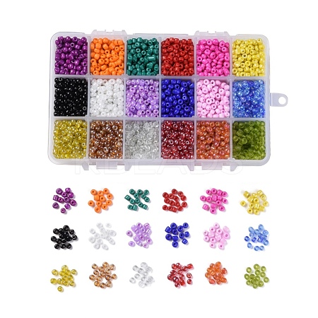 6/0 Glass Round Seed Beads SEED-JP0007-22-4mm-1
