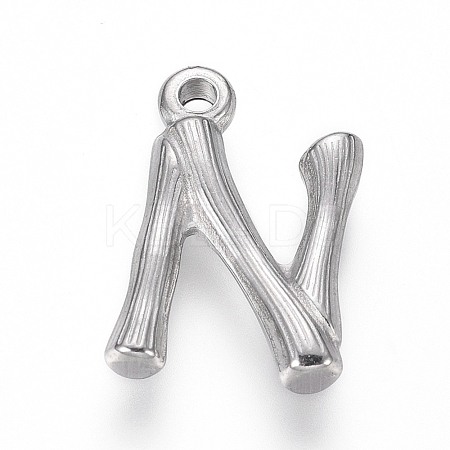 Tarnish Resistant 304 Stainless Steel Pendants STAS-G214-38P-N-1