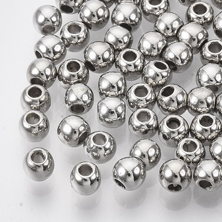 CCB Plastic Beads X-CCB-S160-245P-4mm-1