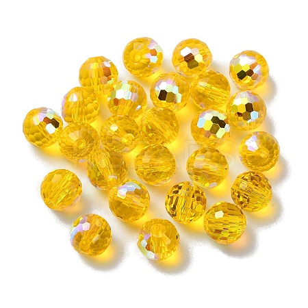 AB Color Plated Glass Beads EGLA-P059-02A-AB09-1