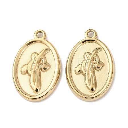 304 Stainless Steel Pendants STAS-I358-12G-13-1