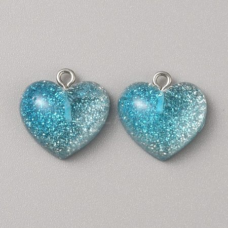 Transparent Resin Pendants CRES-TAC0010-05C-1