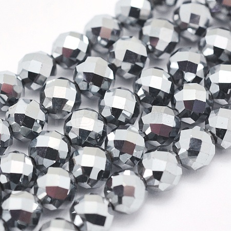 Terahertz Stone Beads Strands G-O166-14-4mm-1