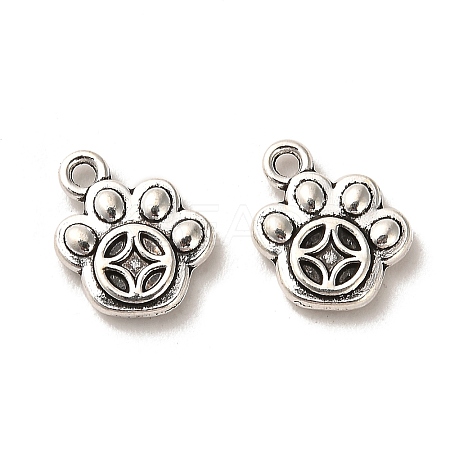 Tibetan Style Alloy Charms FIND-C043-087AS-1
