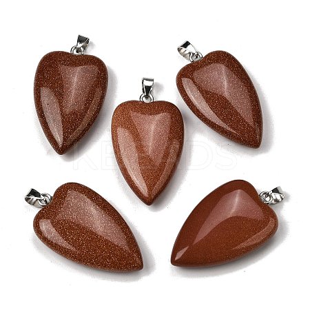 Synthetic Goldstone Pendants G-F820-04P-05-1