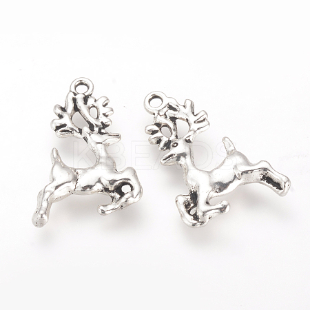 Tibetan Style Alloy Pendants LS-X-TIBE-Q070-14AS-RS-1
