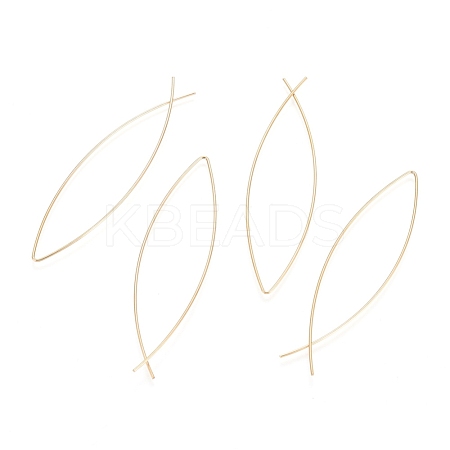 Minimalist Personality Street Tourism Jewelry EJEW-L237-01G-1