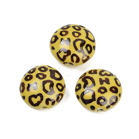 Handmade Porcelain Beads PORC-I029-08C-1
