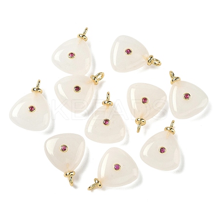 Natural White Jade Pendants G-H328-04G-C11-1