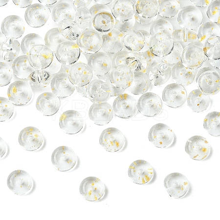 111Pcs Electroplate Transparent Colours Rainbow Glass Seed Beads SEED-YW0002-93B-1