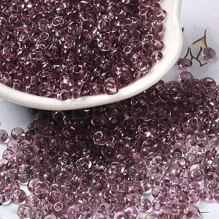Transparent Colours Glass Seed Beads SEED-P006-02A-13-1