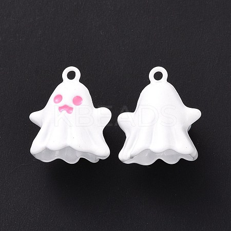Spray Painted Alloy Enamel Pendants FIND-I037-42F-1