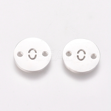 Tarnish Resistant Numbers 304 Stainless Steel Links STAS-M274-035P-0-1