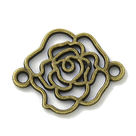 Tibetan Style Alloy Connector Charms TIBE-I026-5983AB-1