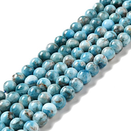 Natural Apatite Beads Strands G-G858-01B-1