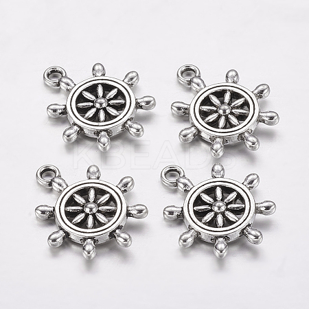 Tibetan Style Alloy Pendants LS-TIBEP-A122979-AS-FF-1
