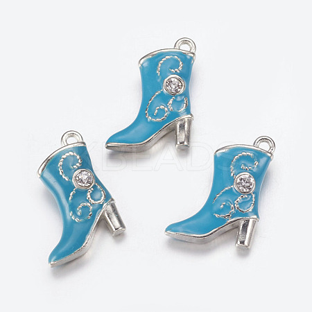 Alloy Enamel Pendants LS-E516-1-1