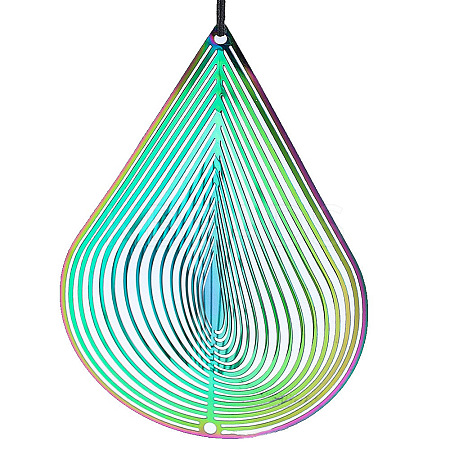 Stainless Steel 3D Wind Spinners PW-WG08C7F-02-1