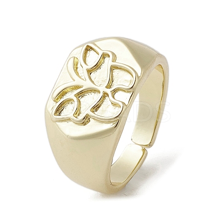 Brass Adjustable Rings RJEW-K257-70G-1
