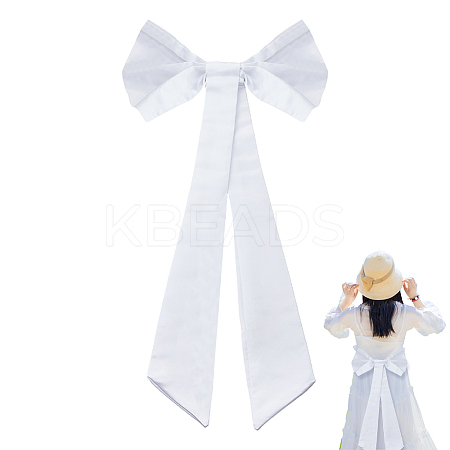 Detachable Velvet Bowknot for Garment Wedding Dress Accessories DIY-WH0588-13-1