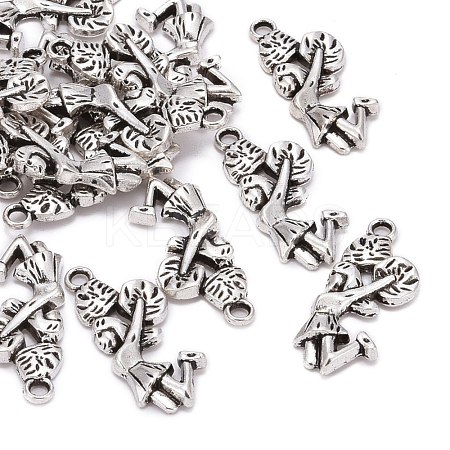 Tibetan Style Alloy Pendants TIBEP-A19784-AS-LF-1
