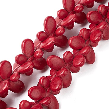Synthetic Turquoise Beads Strands G-E020-15A-1