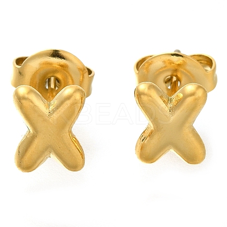 304 Stainless Steel Stud Earrings EJEW-I316-01G-X-1