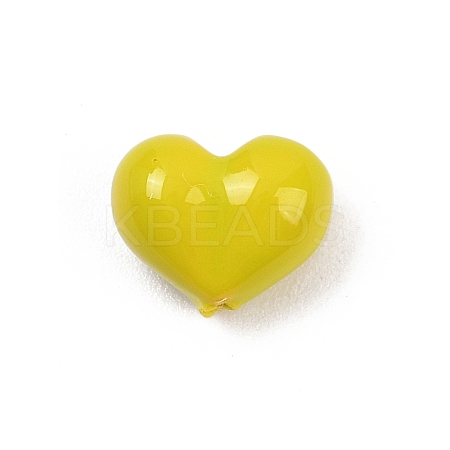 Brass Enamel Beads KK-G541-01B-1