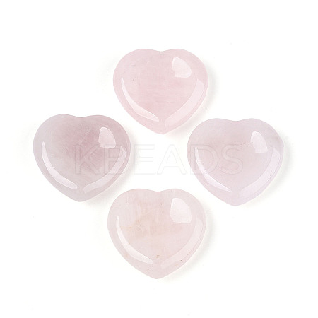 Natural Rose Quartz Worry Stones G-A213-09B-1