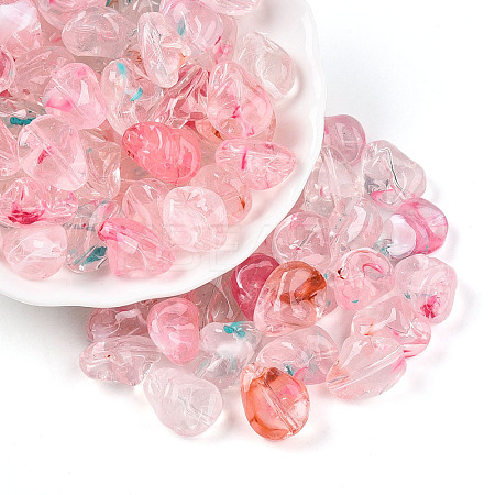 Transparent Acrylic Beads X1-TACR-T028-44C-1