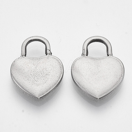 Non-Tarnish 304 Stainless Steel Pendants STAS-R100-08B-1