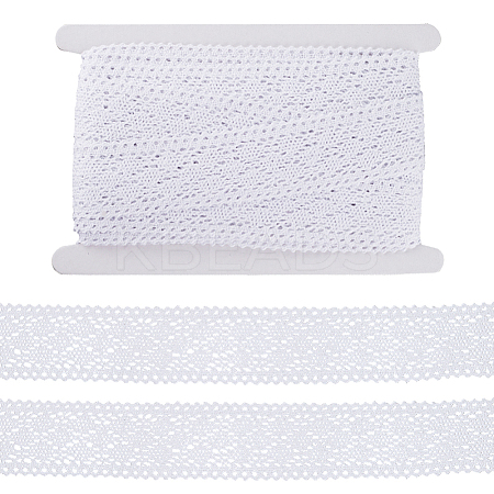 10 Yards Flat Cotton Lace Ribbon OCOR-GF0002-78A-1