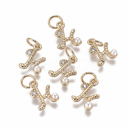Brass Charms KK-L179-08H-G-1