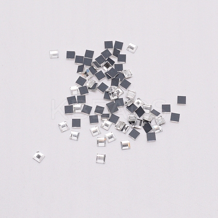 Glass Rhinestone MRMJ-WH0062-15B-1
